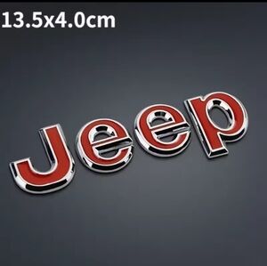 13.5cm Jeep Adhesive Badge Adhesive Back See Color Choices